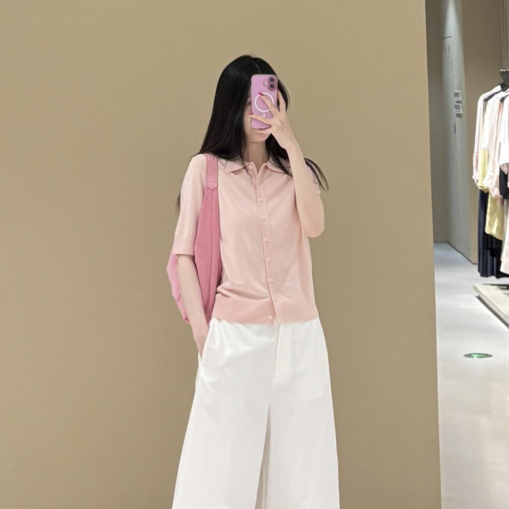 Slim Knitted Thin Top T-shirt